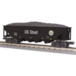 Rolling Stock-30-75640 - United States 4-Bay Hopper Car with Coal Load - Quality Trains and Accessories Galore
