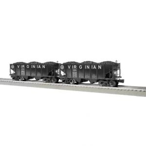 Rolling Stock-2226960 - VIRGINIAN 2 BAY HOPPER 2-PACK - Quality Trains and Accessories Galore