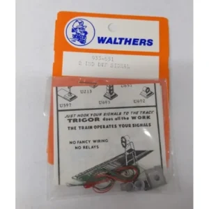 Walthers 933-651 HO 2 IND Dwarf Signal Kit - Quality Trains and Accessories Galore> Fashion
