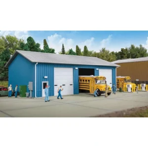 Walthers 933-3360 HO Bus Maintenance Garage Building Kit - Quality Trains and Accessories Galore> Outlet