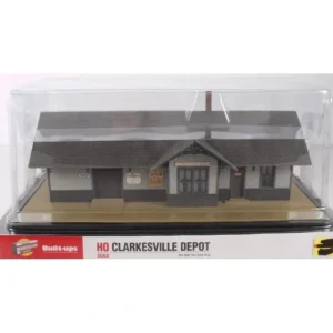 Walthers 933-2843 HO Clarksville Depot Train Building Built-Up - Quality Trains and Accessories Galore> Cheap