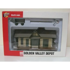 Walthers 933-2807 HO Cream Siding Golden Valley Depot Cornerstone Built-Ups - Quality Trains and Accessories Galore> Clearance