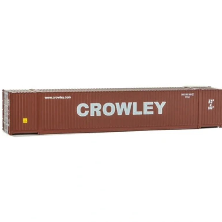 Walthers 949-8519 HO Crowley 53' Singamas Corrugated-Side Container - Quality Trains and Accessories Galore> Cheap