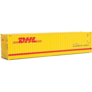 Walthers 949-8267 HO DHL 40'''' Hi-Cube Corrugated-Side Container - Quality Trains and Accessories Galore> Discount