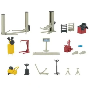 Walthers 949-4210 HO Garage Detail Kit #2 (Set of 20) - Quality Trains and Accessories Galore> Online