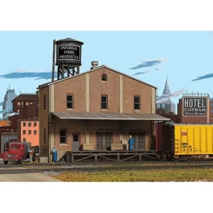 Walthers 933-3184 HO Imperial Food Products Background Building Kit - Quality Trains and Accessories Galore> Fashion