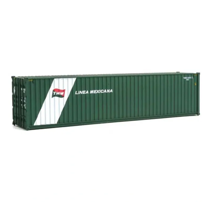 Walthers 949-8270 HO Linea Mexicana TMM 40' Hi-Cube Corrugated-Side Container - Quality Trains and Accessories Galore> Hot
