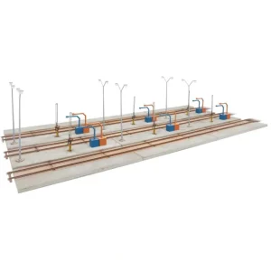 Walthers 933-4161 HO Modern Diesel Fueling Facility Building Kit - Quality Trains and Accessories Galore> Cheap