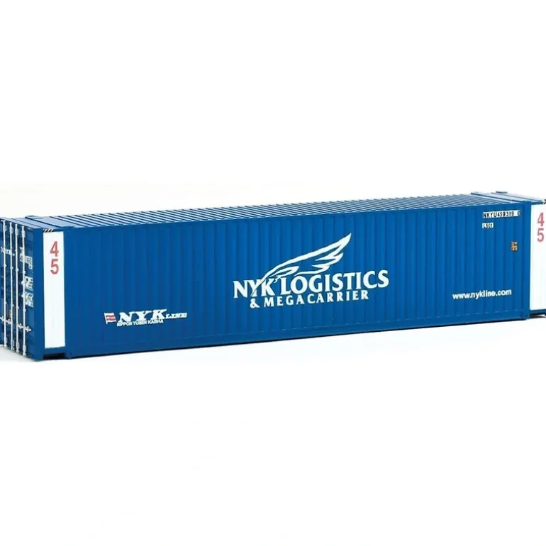 Walthers 949-8557 HO NYK Logistics 45' CIMC Container - Assembled - Quality Trains and Accessories Galore> Hot