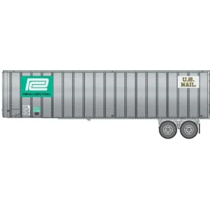Walthers 949-2610 HO Penn Central Flexi-Van 40' Trailer (Pack of 2) - Quality Trains and Accessories Galore> Best Sale