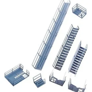 Walthers 933-2939 HO Platforms & Stairways Photo-Etched Brass Kit - Quality Trains and Accessories Galore> Clearance