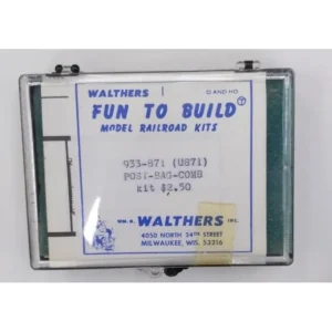 Walthers 933-871 HO U871 Post-Bag Comb Kit - Quality Trains and Accessories Galore> Sale