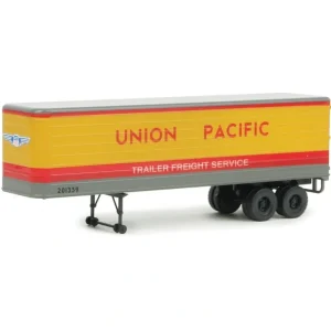 Walthers 949-2406 HO Union Pacific 35' Fluted-Side Trailer (Set of 2) - Quality Trains and Accessories Galore> New