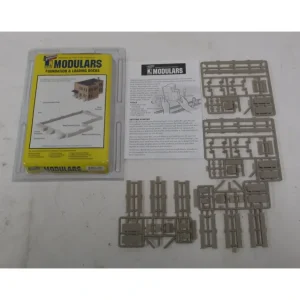 Walthers 933-3283 N Cornerstone Modulars Foundation & Loading Docks Kit - Quality Trains and Accessories Galore> Online