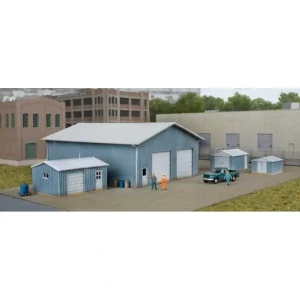 Walthers 933-3853 N Pole Barn and Sheds Building Kit - Quality Trains and Accessories Galore> Cheap