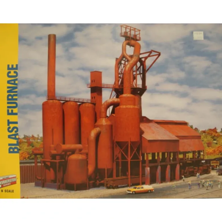 Walthers 933-3249 N Scale Blast Furnace Industrial Sructure Kit - Quality Trains and Accessories Galore> Sale