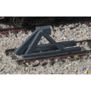Walthers 933-2605 N Scale Dark Gray Track Bumpers (Box of 5) - Quality Trains and Accessories Galore> Flash Sale