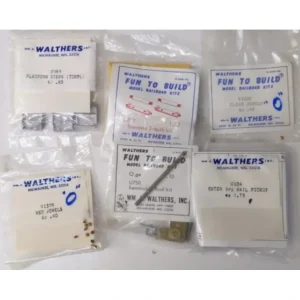 Walthers L-12 Lot of 6 O HO Fun to Build Kits / Steps, Jewels, Roof, Pickup etc - Quality Trains and Accessories Galore> Discount