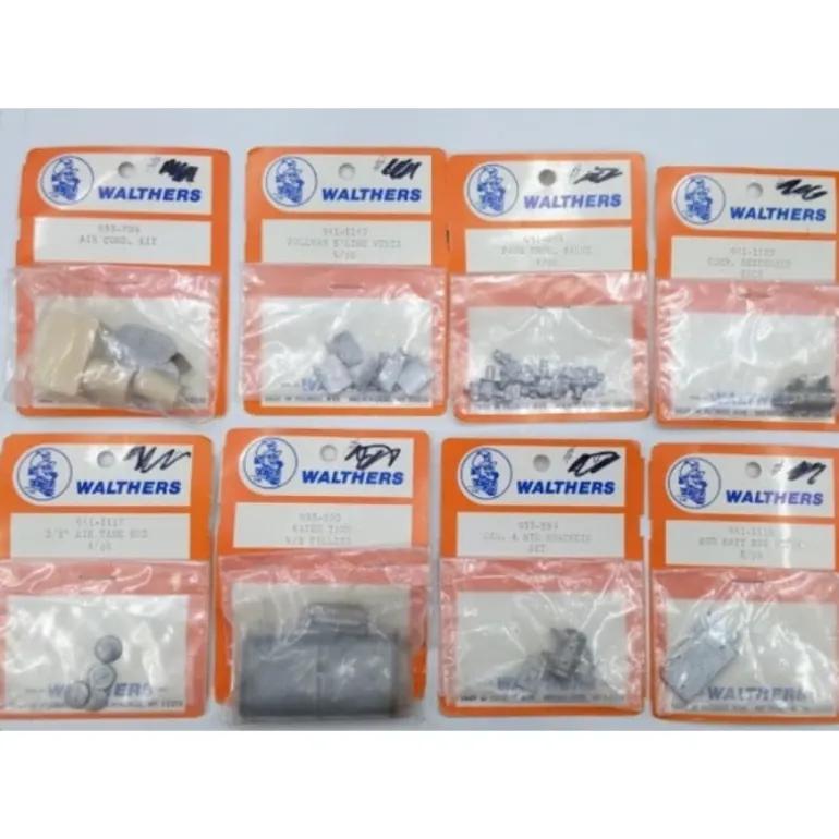 Walthers Lof of 8 O Scale Misc Die Cast Parts - Quality Trains and Accessories Galore> Discount