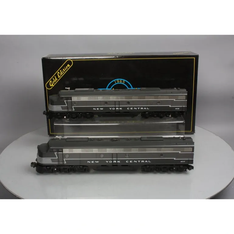 Weaver 1004 O New York Central EMD E-8 AA Diesel set w/QSI #4036/4037 - 3-Rail EX/Box - Quality Trains and Accessories Galore> Discount