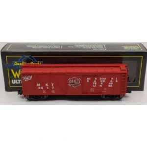 Weaver U3312 MKT Outside Braced Boxcar #4017 (3 Rail) LN/Box - Quality Trains and Accessories Galore> Cheap
