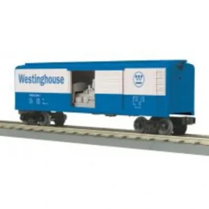 Rolling Stock-30-74802 - Westinghouse Rounded Roof Box Car w/Generator - Quality Trains and Accessories Galore