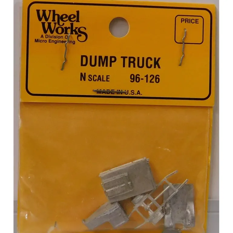 Wheel Works 96-126 N Dump Truck Kit - Quality Trains and Accessories Galore> Clearance
