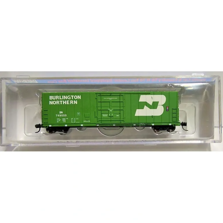 Wheels of Time 61004 N Scale Burlington Northern PC&F 50' Boxcar #749000 - Quality Trains and Accessories Galore> Best
