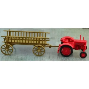 Wiking 8930131 HO Agricultural Tractor W/Wooden Wagon - Quality Trains and Accessories Galore> Outlet