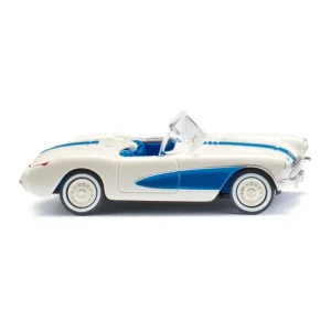 Wiking 081905 HO Chevrolet Corvette Pearl White/Sky Blue Convertible - Quality Trains and Accessories Galore> Best Sale