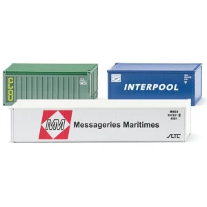 Wiking 001824 HO Containers Series II Accessory Pack (Set of 3) - Quality Trains and Accessories Galore> Sale