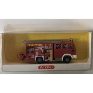 Wiking 61103 HO Feuerwehr LF 16/12 Iveco Euro Fire W/Graphics - Quality Trains and Accessories Galore> Cheap
