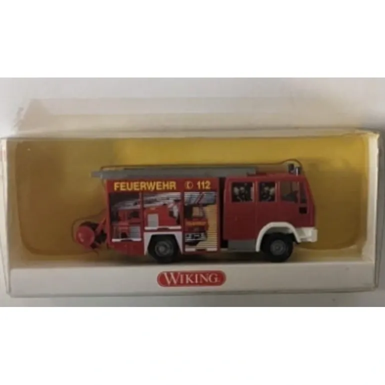 Wiking 61103 HO Feuerwehr LF 16/12 Iveco Euro Fire W/Graphics - Quality Trains and Accessories Galore> Cheap