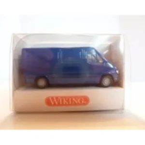 Wiking 2850122 HO Mercedes Benz Sprinter Van Blue - Quality Trains and Accessories Galore> Best