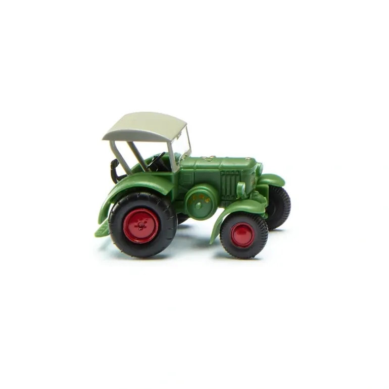 Wiking 095137 N Leaf Green Lanz Bulldog Tractor with Roof - Quality Trains and Accessories Galore> Discount