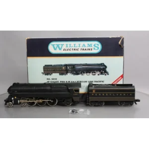 Williams 5010 O Brass PRR 4-6-2 K4S Stream Line Pacific Steam & Tender #1120 EX/Box - Quality Trains and Accessories Galore> Sale