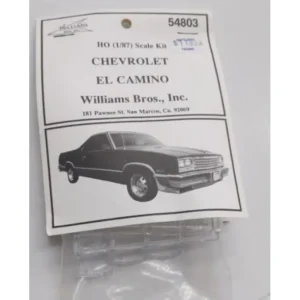 Williams Brothers 54803 1:87 Chevrolet El Camino Kit - Quality Trains and Accessories Galore> Discount