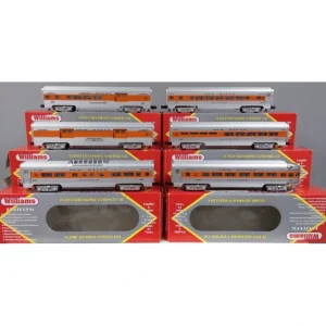 Williams O Gauge 60' Streamlined 'New Haven' Passenger (Set of 6) EX/Box - Quality Trains and Accessories Galore> Online